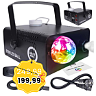 LIGHT4ME S 700W LED BALL wytwornica dymu mgły efekt LED flower