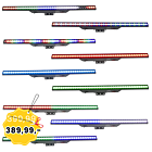 LIGHT4ME LED WALL 403 listwa oświetleniowa DMX dekoracja światłem 40x3W RGB SMD 3535 wypukłe soczewki uchwyt montażowy