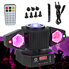 LIGHT4ME MADNESS 4IN1 multiefekt świetlny LED RGBW efekt beam laser R/G Magic Ball ring oświetlenie dyskotekowe klubowe DJ