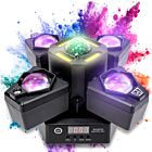 LIGHT4ME MADNESS QUATRO 4IN1 ruchomy multiefekt oświetleniowy oświetlenie sceniczne LED DMX Beam 16x3W R/G/B/W Magic Ball 10W RGBW laser czerwony 50 mW laser zielony 100 mW White Strobe 4x5W CW pilot bezprzewodowy uchwyt montażowy