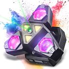 LIGHT4ME MADNESS TRI 3IN1 ruchomy multiefekt oświetleniowy oświetlenie sceniczne LED DMX Beam 12x3W R/G/B/W laser zielony 100 mW Golden Strobe 3x10W A pilot bezprzewodowy uchwyt montażowy