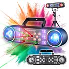 LIGHT4ME MAGIC BAR 4 multiefekt oświetleniowy 6w1 LED DMX Magic Ball 15W RGBW Water Wave 15W RGBW Ring 42x0,2W RGB Wash 10x4W RGBW efekt UV 6x3W 2x laser czerwony 100 mW 2x laser zielony 50 mW statyw pilot bezprzewodowy uchwyt montażowy torba transportowa