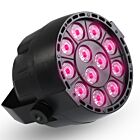 LIGHT4ME PAR 18W RGB reflektor sceniczny oświetlenie imprezowe DJ LED DMX uchwyt montażowy sterowanie dźwiękiem