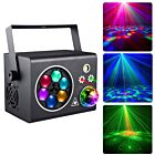 LIGHT4ME PARTY BOX-A efekt dyskotekowy multiefekt oświetleniowy LED DMX 5w1 gobo 6x3W R/G/B/W/P/Y kula disco 3x1W R/G/B laser R/G biały stroboskop 1x10W W uchwyt montażowy