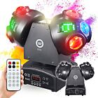 LIGHT4ME SID3 ruchomy multiefekt oświetleniowy 4w1 LED DMX efekt beam 24x3W R/G/B/W Magic Ball 2x10W RGBW Color Module 40x0,2W RGB White Strobe 10W CW pilot bezprzewodowy uchwyt montażowy omega