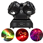LIGHT4ME SID PRO ruchomy multiefekt świetlny 5w1 oświetlenie sceniczne LED DMX beam ring laser R/G/B 12x10W RGBW LED+36x0,2W RGB SMD 5050 LED uchwyt montażowy