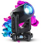 LIGHT4ME SKY BEAM 12R RING głowica ruchoma beam oświetlenie sceniczne DMX lampa wyładowcza 295W efekt ring 27x0,2W RGB SMD5050 LED 2x uchwyt montażowy omega