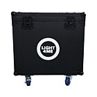 LIGHT4ME SKY FX 19x40W CASE 2IN1 skrzynia transportowa na 2 głowice ruchome akcesoria 4 kółka mechanizm blokady