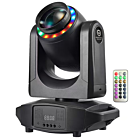 LIGHT4ME SMART BEAM 80W RING moving head LED stage lighting ring effect 12x0.3W RGB SMD5050 LED wireless remote control