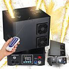 LIGHT4ME SPARK ROTO obrotowa wytwornica iskier maszyna do zimnych ogni 1300W DMX podwójna fontanna iskier do 5 metrów nieskończona rotacja efekty sekwencyjne pilot bezprzewodowy