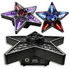 LIGHT4ME STARLIGHT multiefekt oświetleniowy sceniczny 3w1 LED DMX Bee Eye Retro Halo 9x10W RGBW + 93x0,2W RGB uchwyt montażowy omega