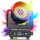 LIGHT4ME STARWASH 37x15W RGBW głowica ruchoma wash oświetlenie sceniczne LED DMX 162x0,5W RGB SMD 5050 efekt ring efekt tła 2x uchwyt montażowy omega