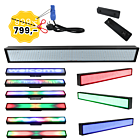 LIGHT4ME STROBE BAR 1000 RGB listwa oświetleniowa stroboskop blinder oświetlacz efekt LED 666x0,3W SMD