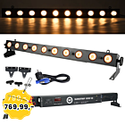 LIGHT4ME SUNSTRIP 1050 V2 listwa oświetleniowa halogenowa oświetlenie sceniczne retro ciepłe światło 10x50W WW