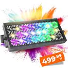 LIGHT4ME VENOM STROBE PANEL V2 stroboskop sceniczny efekt oświetleniowy LED DMX 524x0,3W RGB SMD 5050+24x3W WW uchwyt montażowy