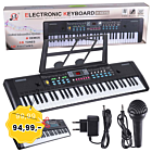 MQ 605 UFB KEYBOARD organy z mikrofonem dla dzieci