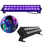LIGHT4ME UV BAR 2X12 efekt oświetleniowy listwa sceniczna 24x3W LED 2x uchwyt montażowy