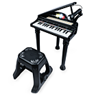 NN PIANINO KASIA BK keyboard klawisze organy fortepian z mikrofonem dla dzieci czarne
