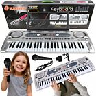 SUPRIMO 824 USB keyboard edukacyjny klawisze organy dla dzieci do nauki gry pulpit do nut mikrofon odtwarzacz MP3 AUX wyjście słuchawkowe