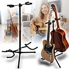 SUPRIMO GS4 stojak statyw gitarowy na 2 gitary czarny składany stalowy wolnostojący do 30 kg