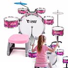 SUPRIMO K-DRUMS 3 różowa perkusja dla dzieci zestaw perkusyjny