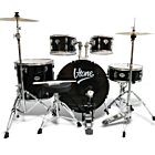 V-TONE AD KIT 1 BK perkusja akustyczna czarna zestaw perkusyjny 5-częściowy hardware klucz regulacyjny pałeczki stołek