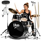 V-TONE AD KIT 1 BK perkusja akustyczna czarna zestaw perkusyjny 5-częściowy hardware klucz regulacyjny pałeczki stołek