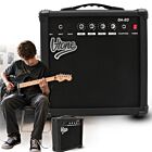 V-TONE AMP20 combo gitarowe wzmacniacz 20W do gitary elektrycznej tranzystorowy czarny efekt drive EQ AUX wyjście słuchawkowe