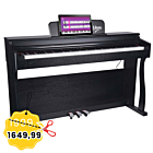 V-TONE BL-8808 BK pianino cyfrowe do nauki USB MIDI czarne