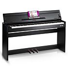 V-TONE DP-88 BK czarne pianino cyfrowe ze statywem drewnianym