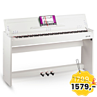 V-TONE DP-88 WH białe pianino cyfrowe ze statywem drewnianym