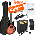 V-TONE ESLP39 SB gitara elektryczna 4/4 Les Paul 34