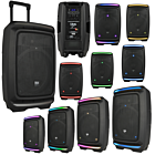 V-TONE OrionX 14 ACCU kolumna aktywna akumulatorowa czarna Bluetooth TWS USB AUX FM DSP wysuwana rączka kółka transportowe 135W RMS