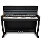 V-TONE PLF-256 BK pianino cyfrowe stacjonarne czarne wolnostojące Bluetooth MIDI 88 klawiszy ważona klawiatura młoteczkowa polifonia 256 głosów pulpit do nut zasilanie sieciowe wbudowane głośniki 3x wyjście słuchawkowe wejście/wyjście audio