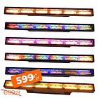 EVOLIGHTS LUMEN PIX HALO BAR listwa oświetleniowa retro LED ciepła biel efekt tła oświetlenie sceniczne vintage dekoracja światłem 6x50 WW + 440x0,2W RGB