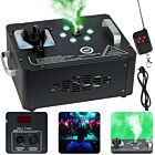 LIGHT4ME VESU 1200W V2 generator wytwornica dymu pionowego mgły DMX efekt świetlny 6x1W RGB LED pilot bezprzewodowy rączki do przenoszenia
