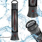 DH Garden Promiennik THL020 czarny grzejnik na podczerwień lampa ogrzewacz 1200W IP65 360 stopni