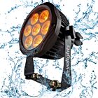 EVOLIGHTS GLACIER 7 LED PAR 7x10W RGBWA-UV IP65 oświetlenie sceniczne zewnętrzne