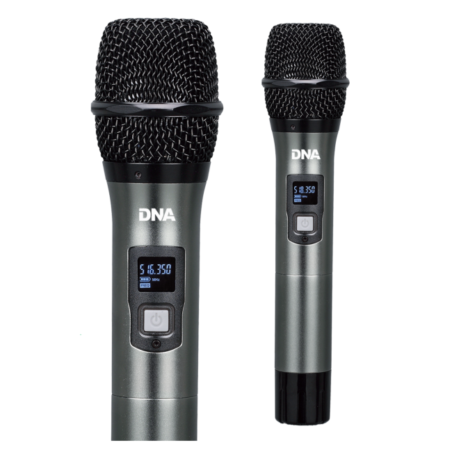 Dmx Console DIGIMORE D-350 Wireless Microphone Metal Dual Handheld