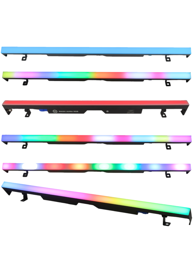 LIGHT4ME WASH AURA RGB listwa oświetleniowa dekoracja światłem wall washer 90x0,5W SMD5050 LED