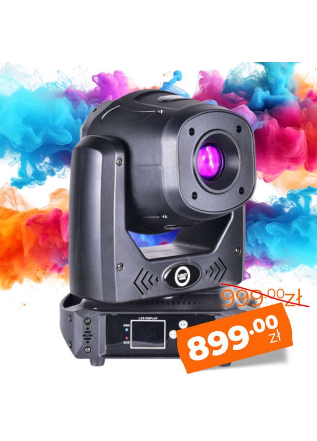 LIGHT4ME RAPID SPOT 100 głowica ruchoma LED oświetlenie estradowe