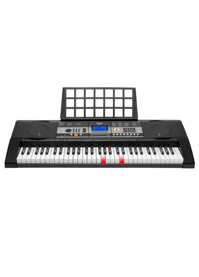 V-TONE VK 500-61L keyboard klawisze organy dla dzieci do nauki gry podświetlana klawiatura LED