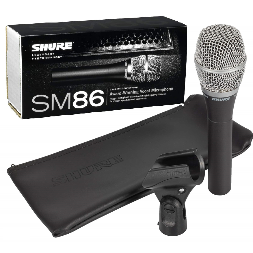 SHURE SM 86 pojemnościowy mikrofon wokalowy