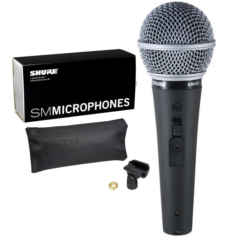 SHURE SM 48S LC mikrofon dynamiczny z włącznikiem