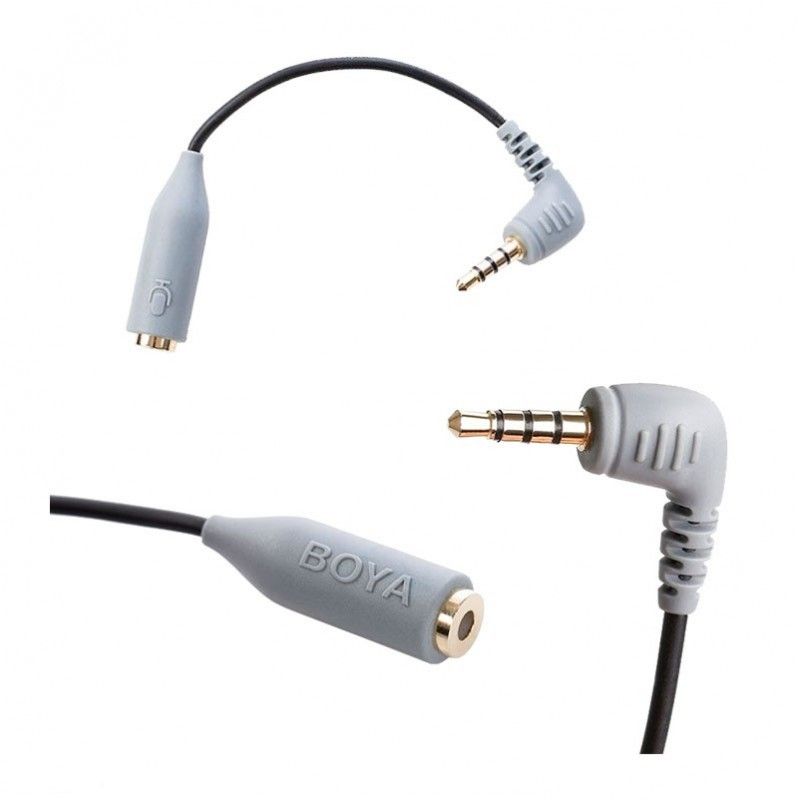 BOYA BY-CIP2 adapter przejściówka kabel TRS TRRS
