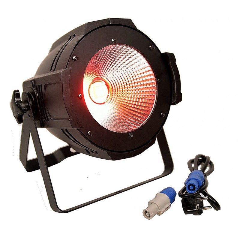 LIGHT4ME LED COB RGBA PAR 64 150W reflektor sceniczny powercon in/out