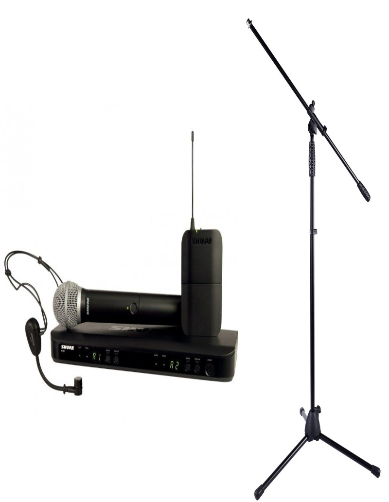 SHURE BLX1288/P31 mikrofon bezprzewodowy podwójny + statyw 