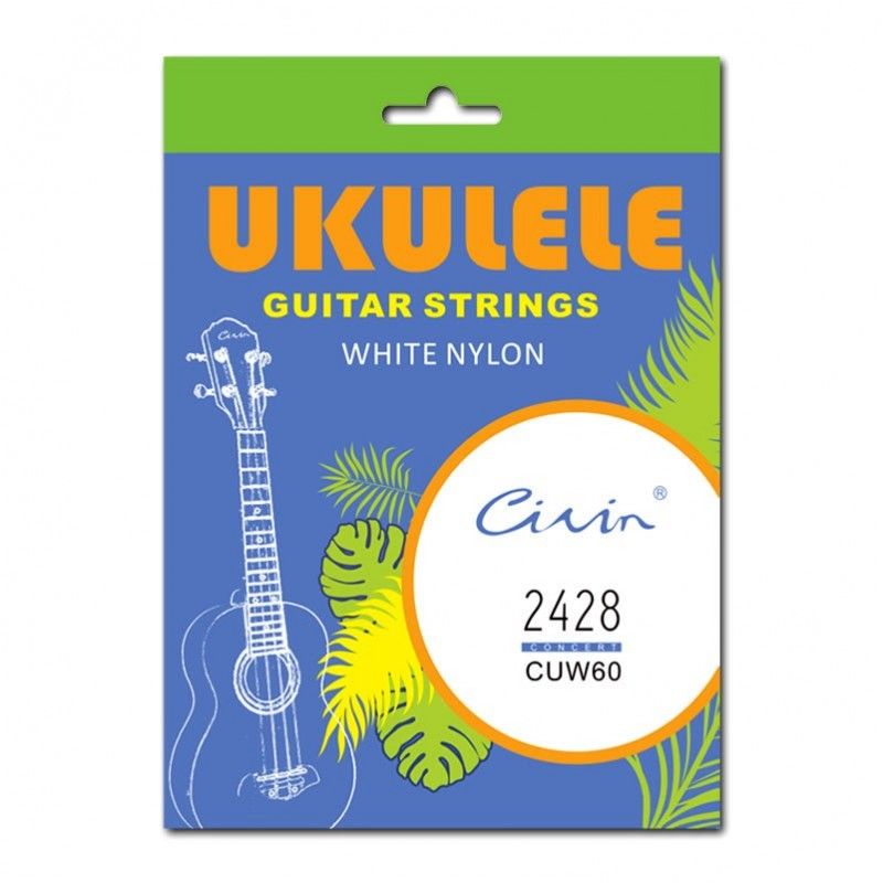 NN US 2428 struny do ukulele nylonowe białe Civin