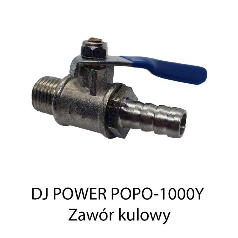 S. DJ POWER POPO-1000Y zawór kulowy