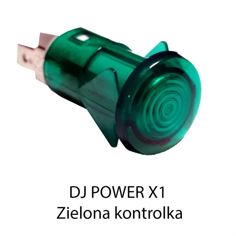 S. DJ POWER X-1 KONTROLKA ZIELONA